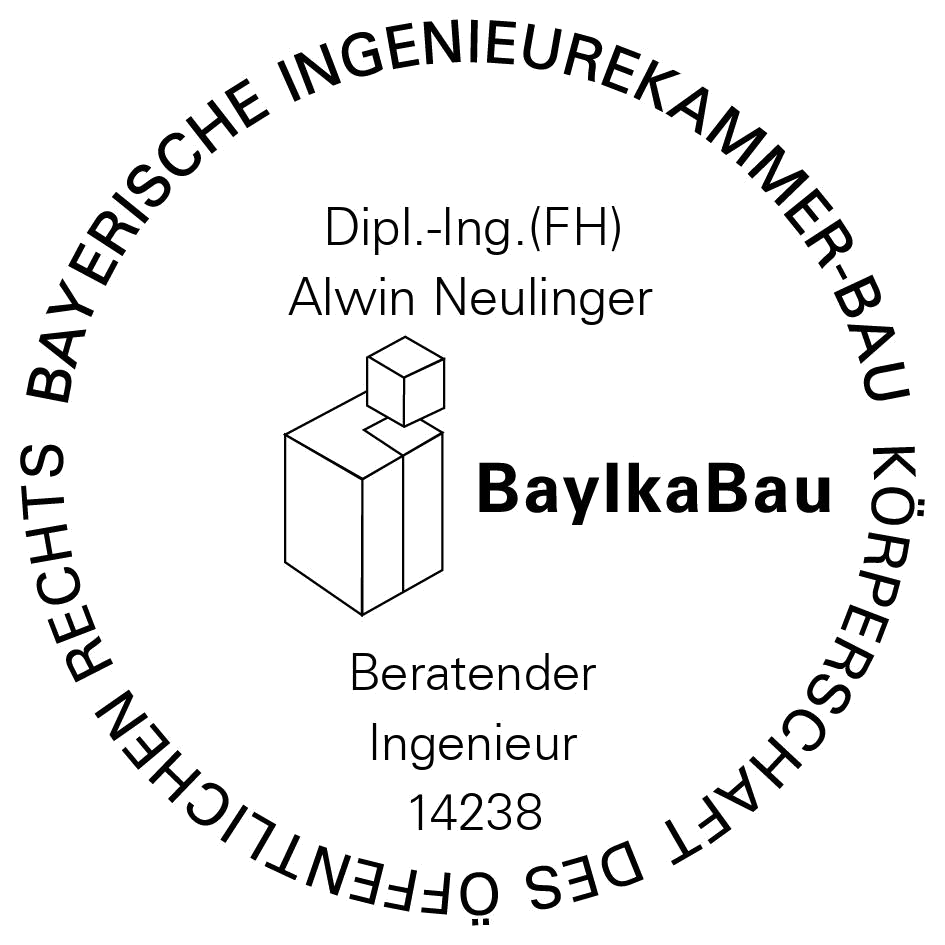 Siegel Bayerische Ingenieurekammer-Bau